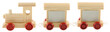 petit train publicitaire 2 wagons