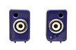 two computer speakers two computer speakers