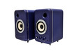 two computer speakers two computer speakers