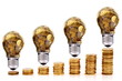 Traditional glass bulb and energy savings