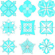 snowfakes, vector snowfakes, vector