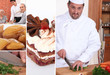Chef in a restaurant