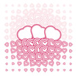 vector abstract love heart Pattern with space for text or image vector abstract love heart Pattern with space for text or image