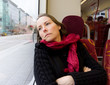 Photo: femme dans le tram femme dans le tram