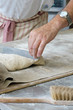 boulanger travaillant la pâte à pain # 26 boulanger travaillant la pâte à pain # 26