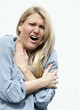 woman suffering from pain