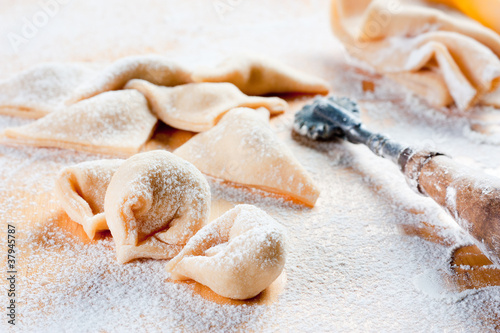 Photo: Homemade tortellini Homemade tortellini