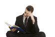 businessman stanco per il  lavoro