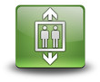 Green 3D Effect Icon "Elevator / Lift"