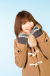 Beautiful winter woman Beautiful winter woman