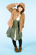 Beautiful winter woman Beautiful winter woman