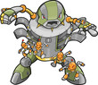 Big Robot Vector Illustration Big Robot Vector Illustration