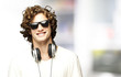 man with headphones man with headphones