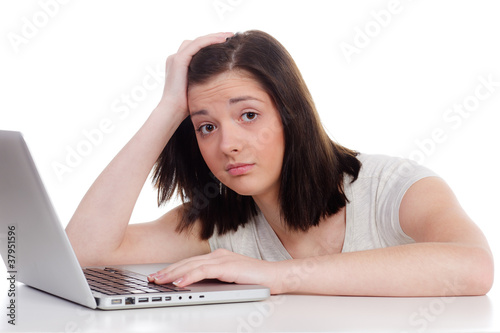 Photo: genervter teenager genervter teenager
