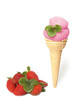 glace fraise