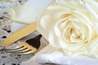 Gedeck mit Rose Gedeck mit Rose