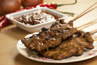 Meat Sate with Peanut Gravy