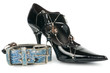 Shoe and belt