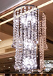 Contemporary Crystal Chandelier.