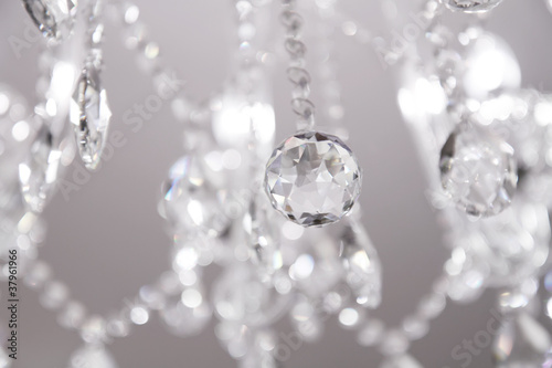 Photo: Crystal Chandelier. Crystal Chandelier.