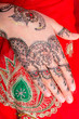 hand with traditional indian ornament hand with traditional indian ornament