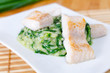 Foto: Pangasius auf Spinatrisotto Pangasius auf Spinatrisotto
