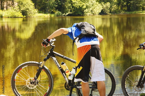 Foto: Mountainbiker, Mountainbiker,