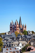 Blick auf Limburg mit Dom, Deutschland