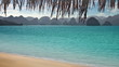 Tropical beach and mountains