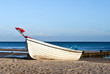 Boot am Strand