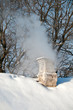 Smoking Winter Chimney