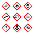 Vektor: Schilder GHS Norm - Vector Schilder GHS Norm - Vector