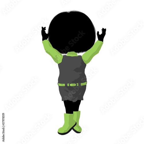 Illustration: Little Go Go Dancer Girl Illustration Little Go Go Dancer Girl Illustration