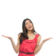 young beautiful woman juggling hand position young beautiful woman juggling hand position