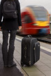 Mit Koffer reisen