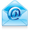 communication with electronic mail icon