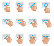 Web Icons - Trackpad Gesture