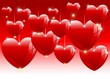 San Valentino Palloncini Sfondo-Valentine's Balloons-Vector