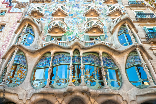 Foto: Casa Batllo, Barcelona, Spain. Casa Batllo, Barcelona, Spain.