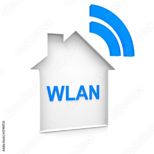 Illustration: Haus Wlan Haus Wlan