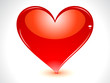 abstract glossy heart