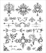 Vektor: vector calligraphy elements and page decoration vector calligraphy elements and page decoration
