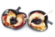 baked apples with cheery jam
