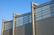 Foto: Facade of a factory building Facade of a factory building