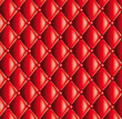 Fond capitonné rouge