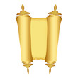 Vector illustration of Scroll of the Law