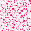 Chemical seamless pattern with molecules Chemical seamless pattern with molecules