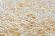 Holzwolle als Hintergrund mit knapper DOF