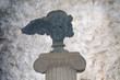 Roman marble statue in Chania Crete Greece