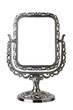 Antique mirror isolated